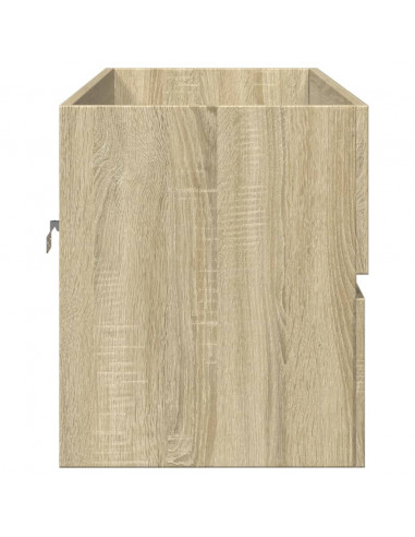 Mobile Lavabo Bagno Rovere Sonoma 100x38,5x45 cm in Truciolato