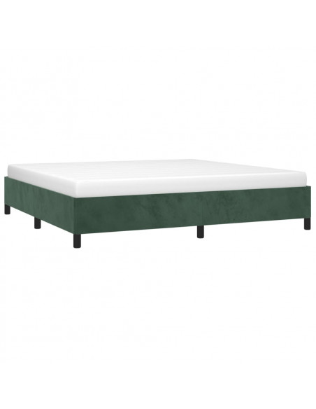 Giroletto Verde Scuro 200x200 cm in Velluto