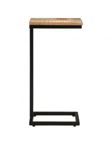 Tavolini Laterali 2 pz 31,5x24,5x64,5 cm Massello di Recupero