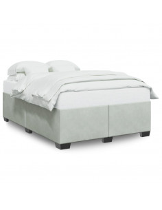 Giroletto Grigio Chiaro 140x190 cm in Velluto 2