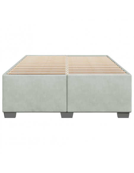 Giroletto Grigio Chiaro 140x190 cm in Velluto