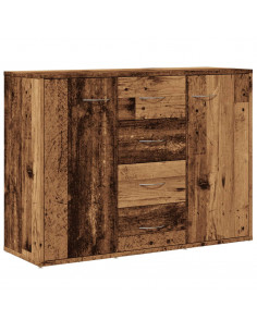 Credenza Legno Antico 88x30x64 cm in Legno Multistrato 2