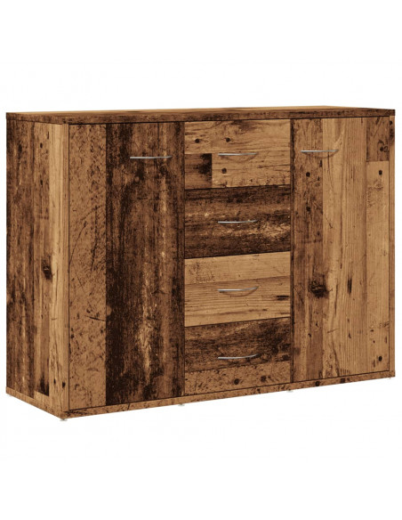 Credenza Legno Antico 88x30x64 cm in Legno Multistrato