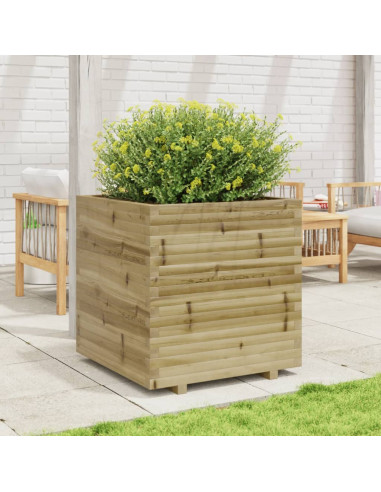 Fioriera da Giardino 70x70x72,5 cm in Legno di Pino Impregnato