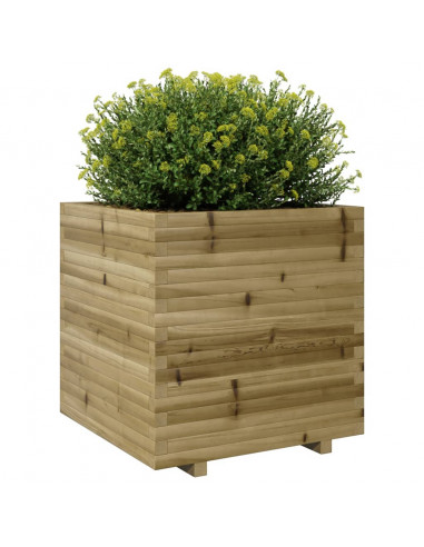 Fioriera da Giardino 70x70x72,5 cm in Legno di Pino Impregnato