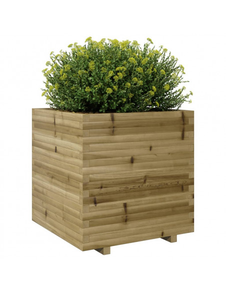 Fioriera da Giardino 70x70x72,5 cm in Legno di Pino Impregnato