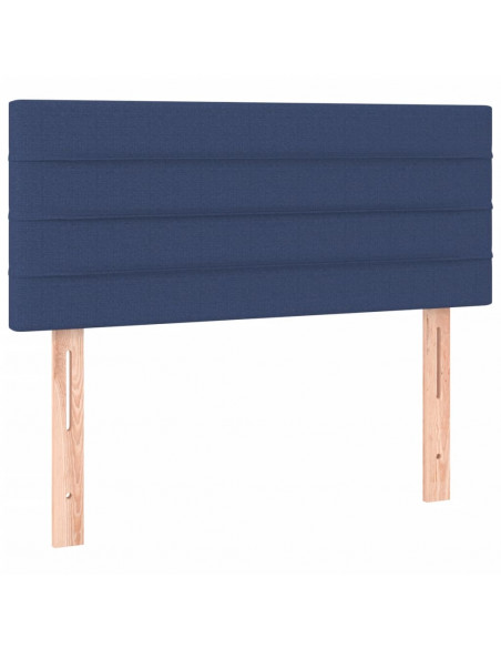Giroletto a Molle con Materasso Blu 80x200 cm inTessuto