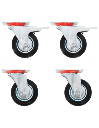 Rotelle Girevoli 4 pz 100 mm