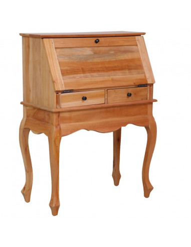 Scrittoio 78x42x103 cm in Legno Massello di Mogano