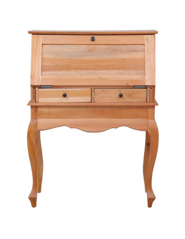 Scrittoio 78x42x103 cm in Legno Massello di Mogano