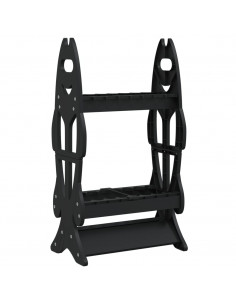 Portacanne da Pesca per 16 Canne Nero 2