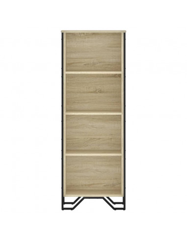 Libreria Rovere Sonoma 50x31x137,5 cm in Truciolato