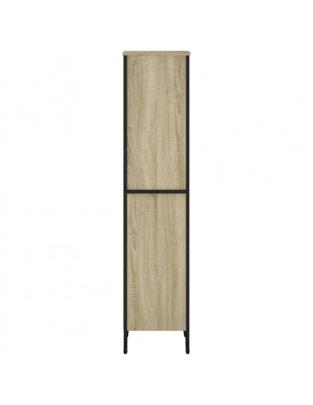 Libreria Rovere Sonoma 50x31x137,5 cm in Truciolato
