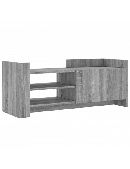 Mobile TV Grigio Sonoma 100x35x40 cm in Legno Multistrato