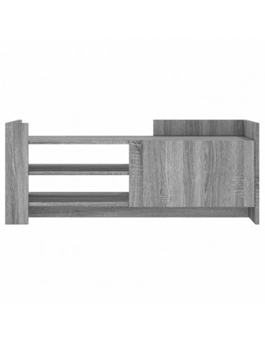 Mobile TV Grigio Sonoma 100x35x40 cm in Legno Multistrato