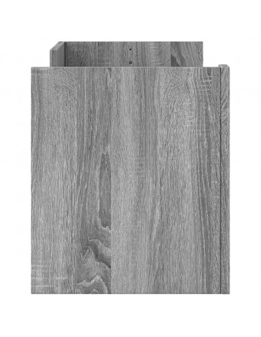 Mobile TV Grigio Sonoma 100x35x40 cm in Legno Multistrato