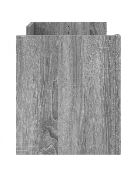 Mobile TV Grigio Sonoma 100x35x40 cm in Legno Multistrato