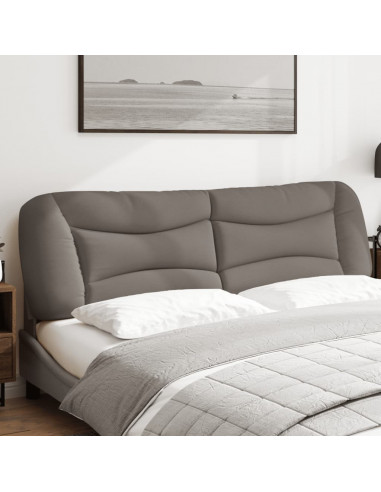 Cuscino Testiera Tortora 180 cm in Tessuto