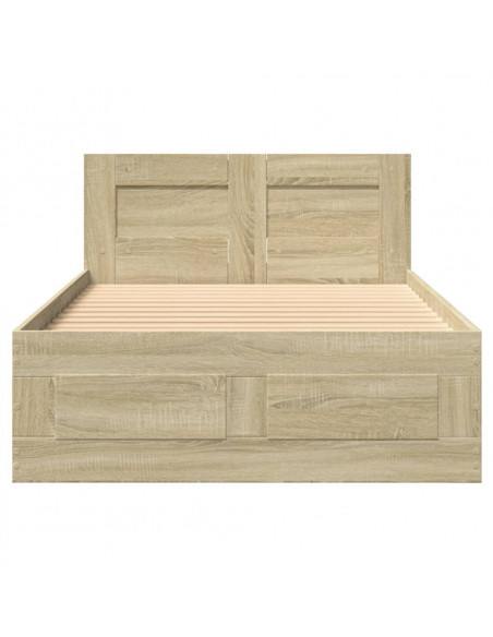 Giroletto Testiera Rovere Sonoma 100x200 cm Legno Multistrato