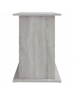 Supporto Acquario 121x41x58 cm Legno Multistrato Grigio Sonoma 2