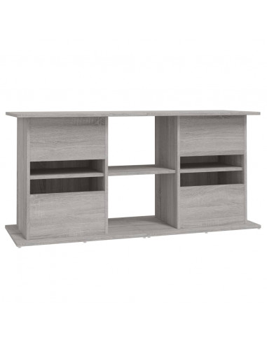Supporto Acquario 121x41x58 cm Legno Multistrato Grigio Sonoma