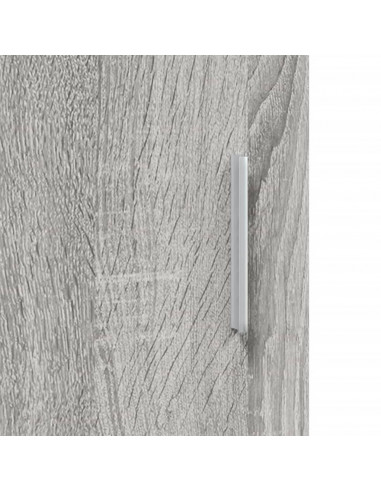 Supporto Acquario 121x41x58 cm Legno Multistrato Grigio Sonoma