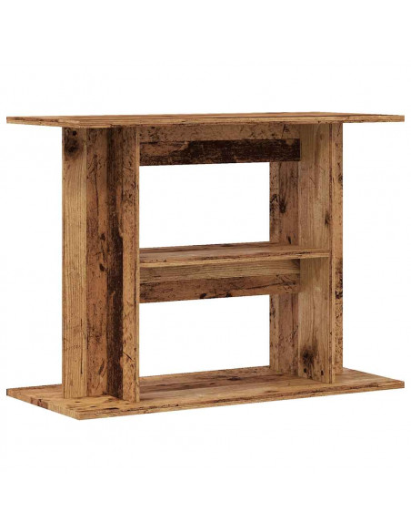Supporto Acquario 80x35x60 cm in Legno Multistrato Legno Antico