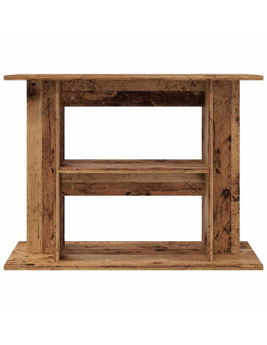 Supporto Acquario 80x35x60 cm in Legno Multistrato Legno Antico