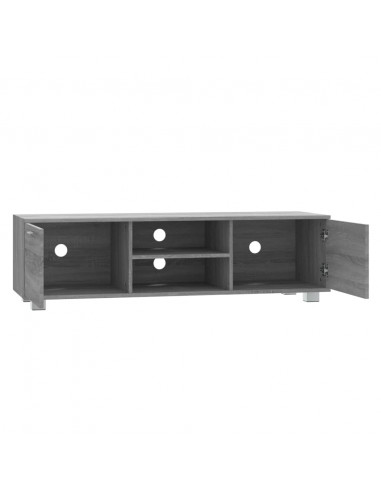 Mobile TV Grigio Sonoma 140x40,5x35 cm in Legno Multistrato