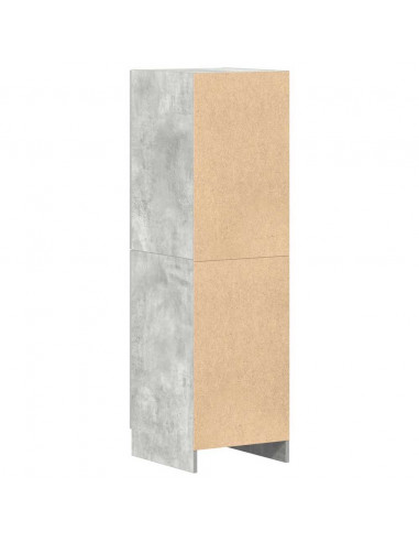 Mobile da Cucina Grigio Cemento 38x41,5x131,5 cm Legno