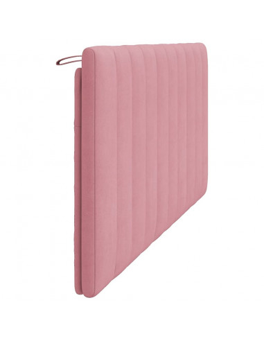 Cuscino Testiera Rosa 180 cm in Velluto