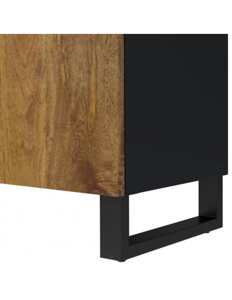 Mobile TV 105x33,5x46cm Legno Massello Mango Legno Multistrato