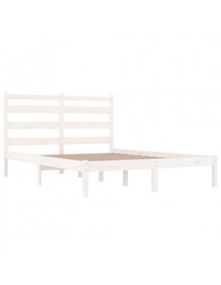Giroletto Bianco in Legno Massello di Pino 200x200 cm