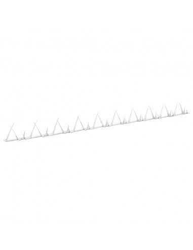 Spuntoni da Parete 25 pz in Acciaio 1 m
