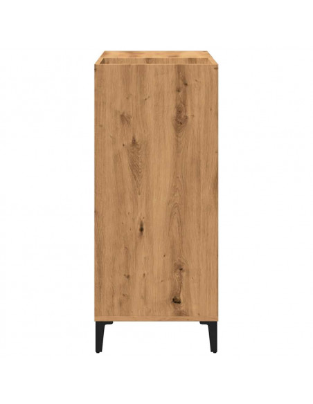 Mobile Porta Dischi Artigianale 84,5x38x89 cm Legno Multistrato