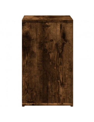 Tavolini 2pz rovere fumo 50x30x50 cm in Legno Multistrato