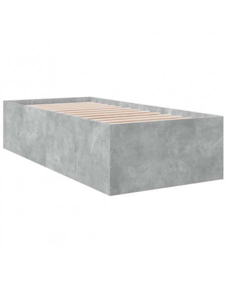 Giroletto Grigio Cemento 90x200 cm in Legno Multistrato