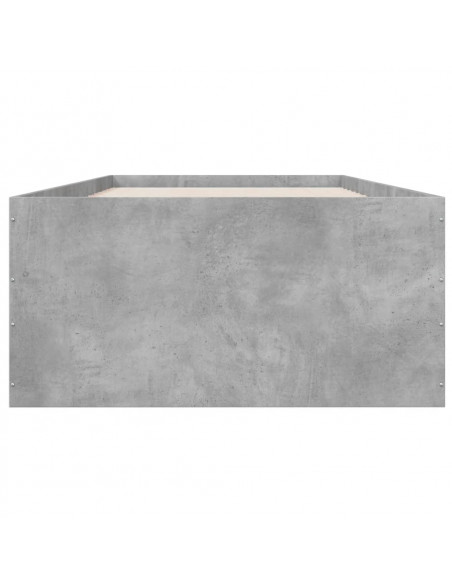 Giroletto Grigio Cemento 90x200 cm in Legno Multistrato