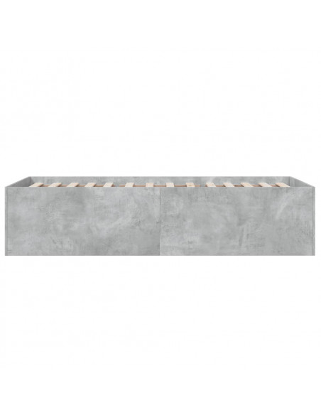 Giroletto Grigio Cemento 90x200 cm in Legno Multistrato