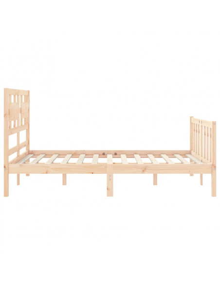 Giroletto con Testiera Small Double in Legno Massello