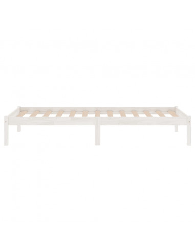 Giroletto Bianco in Legno Massello di Pino 90x200 cm