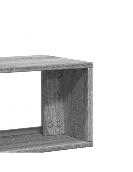 Mobili TV 2 pz Grigio Sonoma 75x30x50 cm in Legno Multistrato
