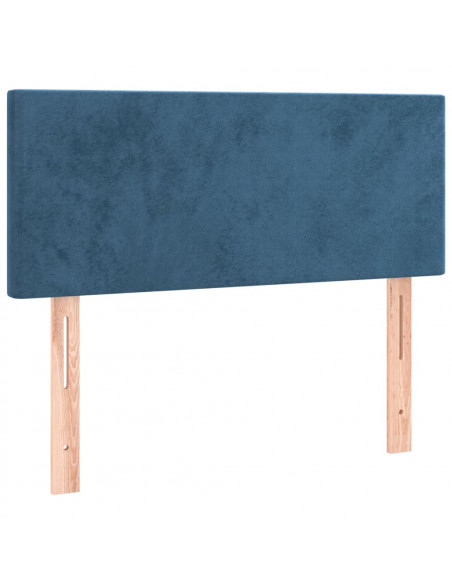 Testiera Blu Scuro 100x5x78/88 cm in Velluto