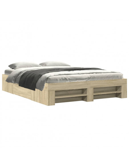Giroletto Rovere Sonoma 160x200 cm in Legno Multistrato