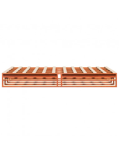 Giroletto Marrone Cera 150x200 cm in Legno Massello di Pino