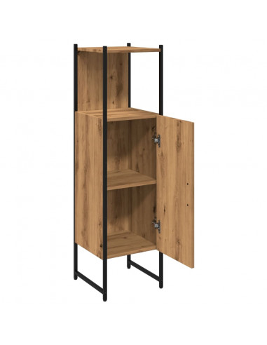 Mobile da Bagno Rovere 33x33x120,5 cm Legno Multistrato