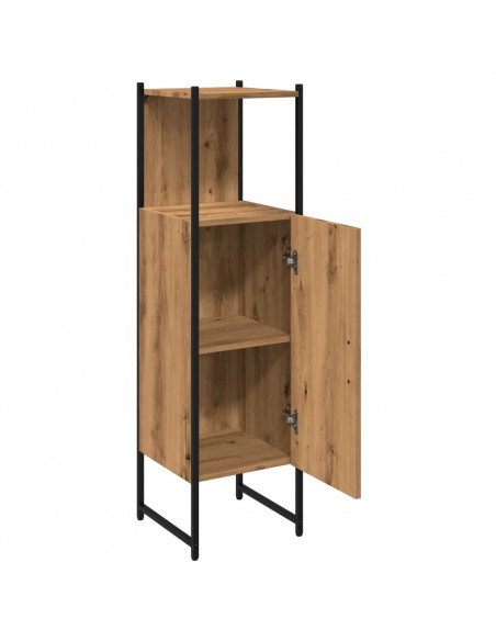 Mobile da Bagno Rovere 33x33x120,5 cm Legno Multistrato