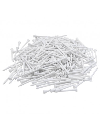 Tee da Golf 1000 pz Bianchi 83 mm in Bambù