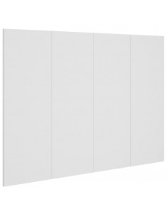 Testiera per Letto Bianca 120x1,5x80 cm in Legno Multistrato 2