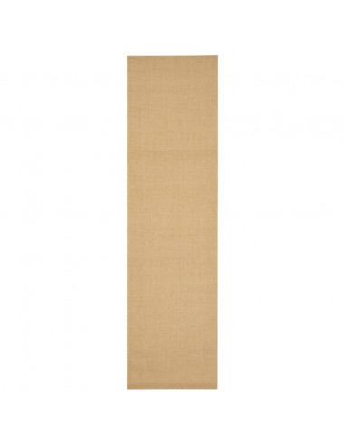 Tappeto in Sisal Naturale 80 x 300 cm